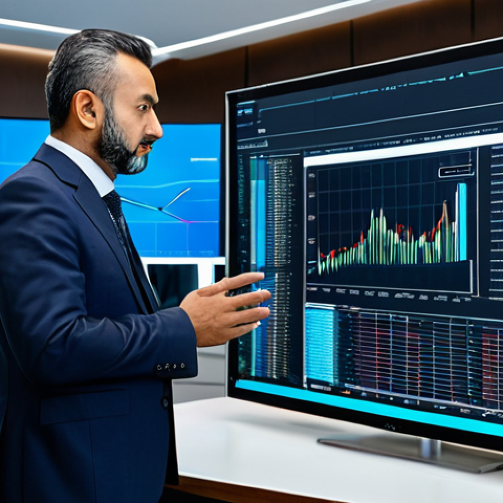 AI-Powered Investment Analysis**

"A fund investment advisor analyzing market data on a holographic display, AI algorithms visually represented in the background, modern office setting in Istanbul, Turkey, professional attire, fully clothed, safe for work, appropriate content, perfect anatomy, correct proportions, natural pose, professional, high-resolution."

**