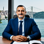A Successful Financial Advisor**

"A confident financial advisor in a professional, modest business suit, sitting at a desk in a modern Istanbul office overlooking the Bosphorus, fully clothed, appropriate attire, safe for work, perfect anatomy, natural proportions, professional photography, high quality, family-friendly."

**