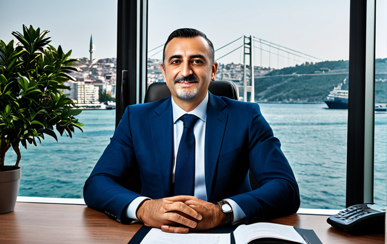 A Successful Financial Advisor**
"A confident financial advisor in a professional, modest business suit, sitting at a desk in a modern Istanbul office overlooking the Bosphorus, fully clothed, appropriate attire, safe for work, perfect anatomy, natural proportions, professional photography, high quality, family-friendly."
**