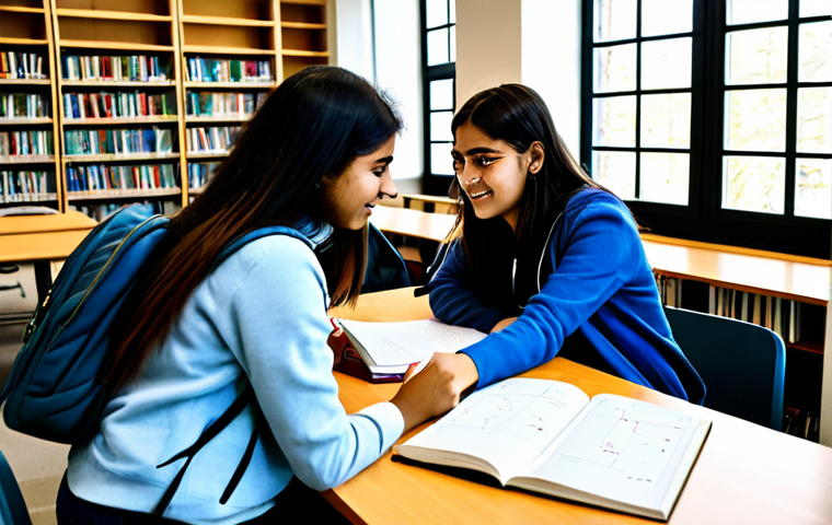 펀드투자상담사 시험 난이도 분석 - **Prompt:** A highly detailed, realistic photograph of a determined young female Turkish student at ...